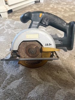 Ryobi battery operated circular saw