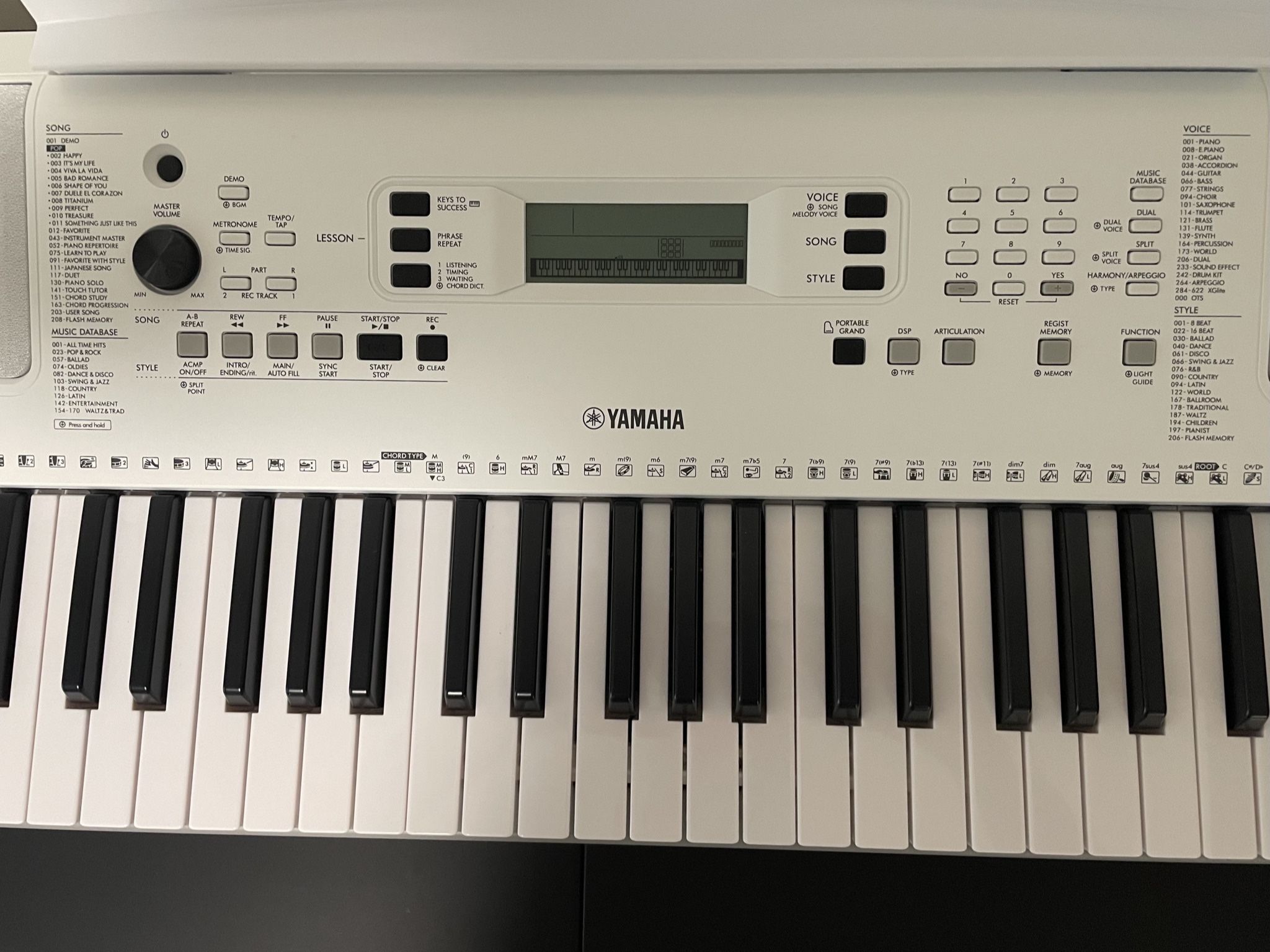 Electric Piano- Yamaha EZ-300