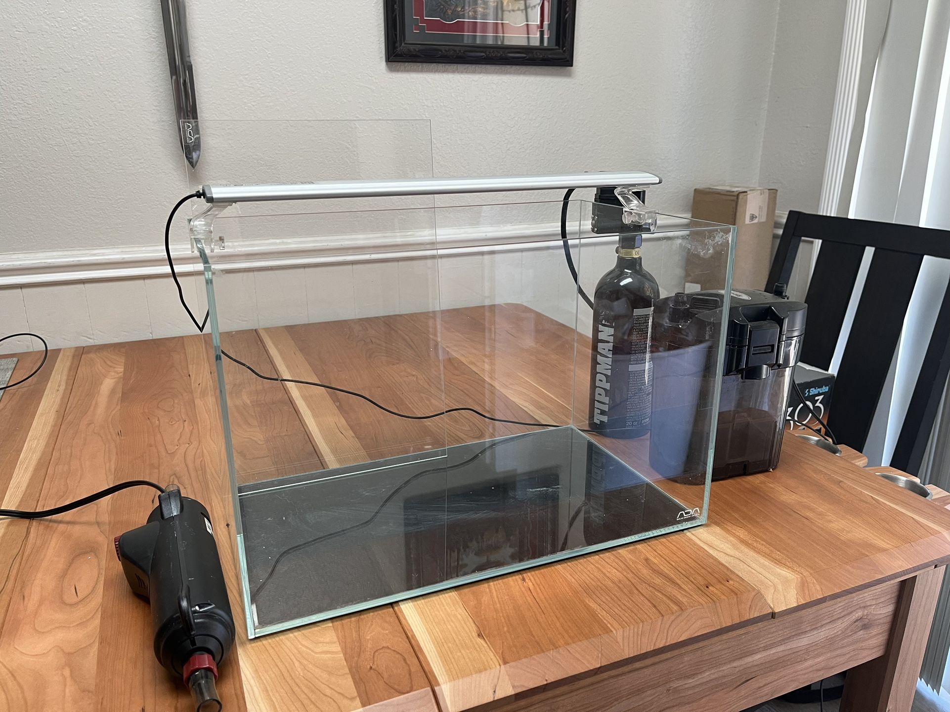 ADA 45p Rimless 10 Gallon Aquarium Tank