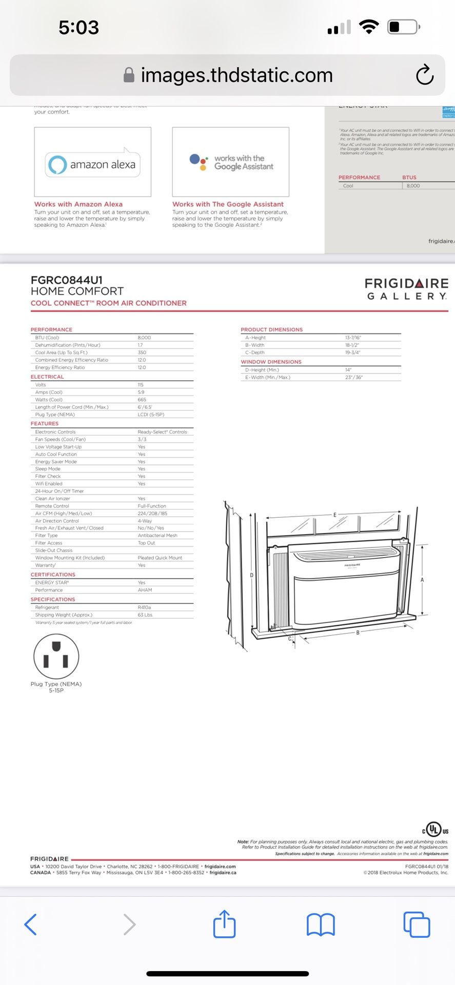 Wifi Window AC
