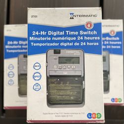 Intermatic 24hr Digital Time Switch. Temporizador Digital De 24 Horas