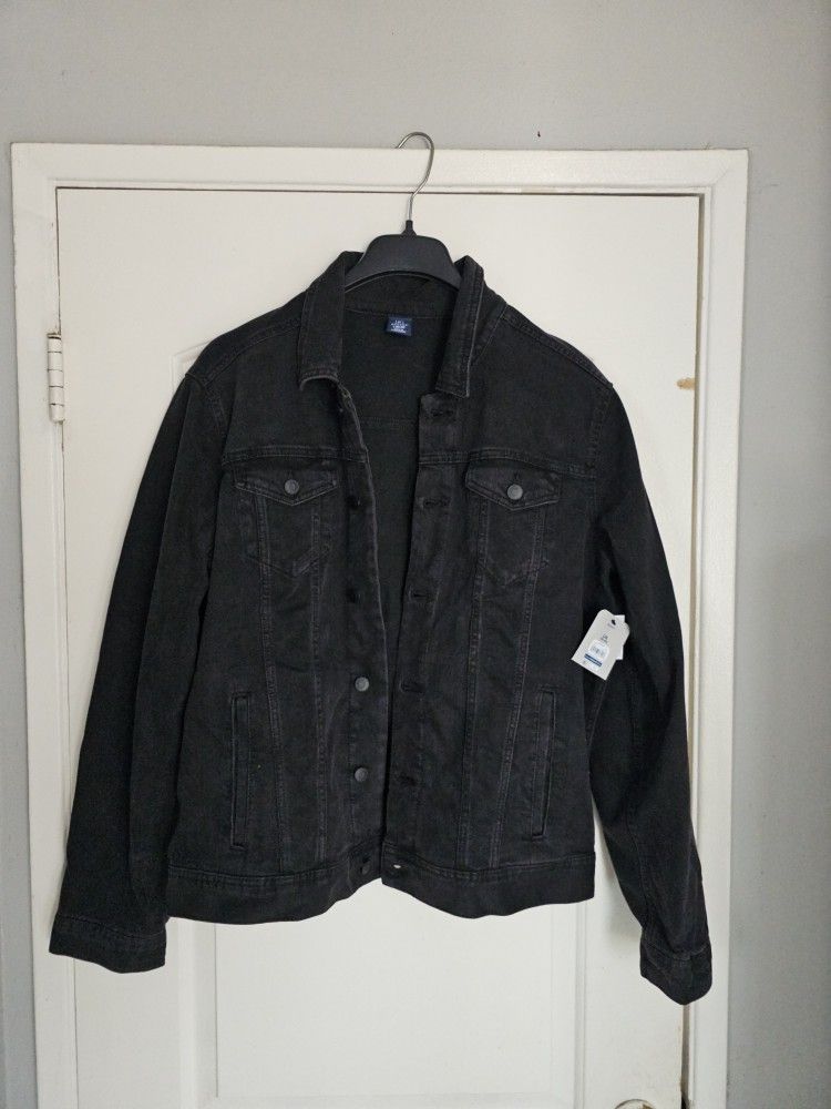 Men's Denim Trucker Jacket Flex Denim Large