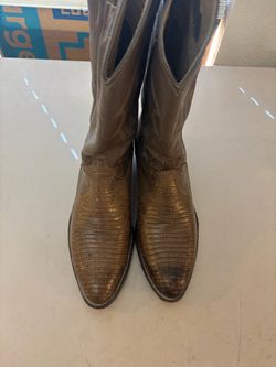 Justin Mens 11 Snakeskin Boots