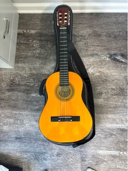 Orange guitar