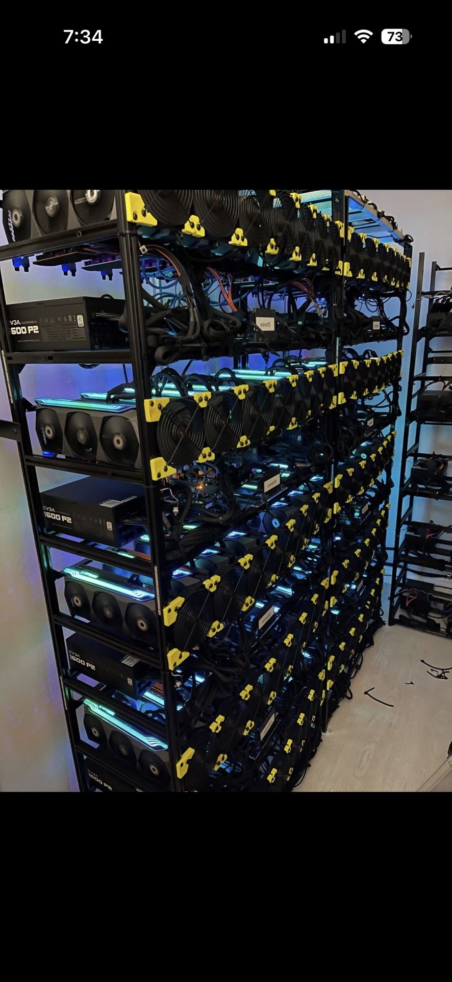 6× NVIDIA RTX 3080 Ti GPU Compute Rig – AI / Deep Learning / Rendering / Mining