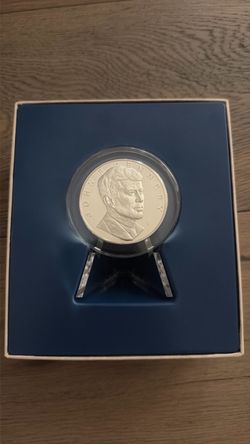 Silver John F. Kennedy Coin