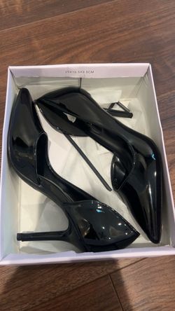 Top Moda Black Pointy Heels Size 6.5