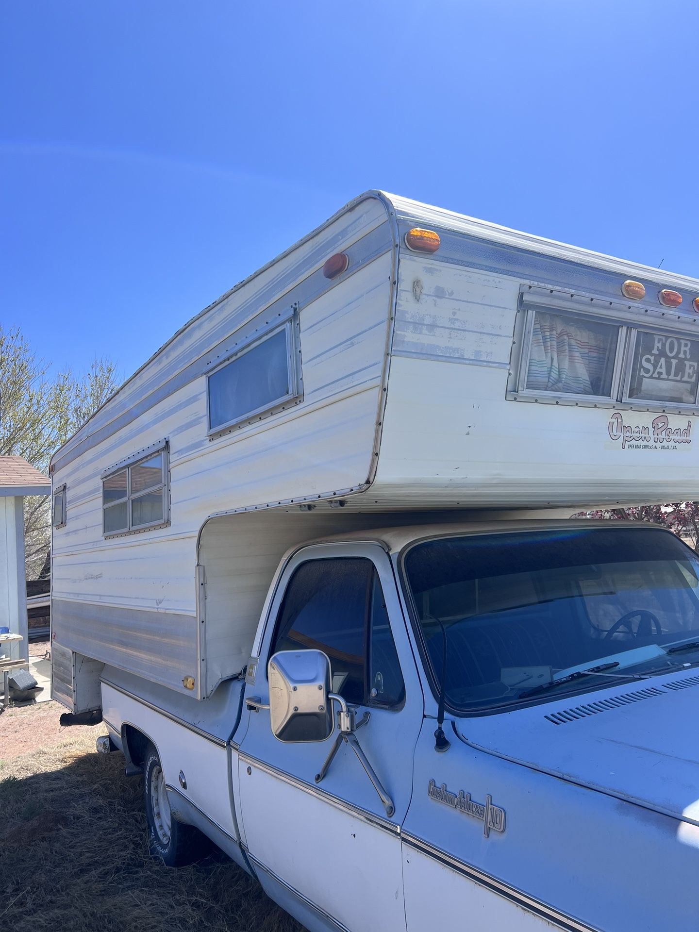 Overhead Camper $700