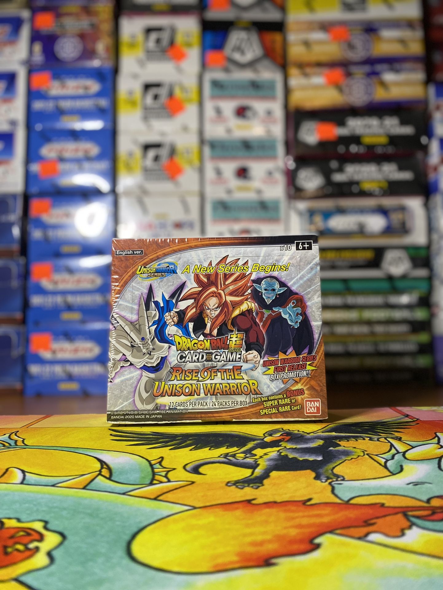 unison warrior booster box Dragon Ball Super TCG: Unison Warrior Series 02 - Vermilion Bloodline B11