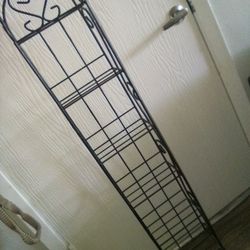 Wrought Iron BOOK,DVD or CD Shelf