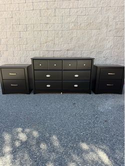 Elegant black  set decorative