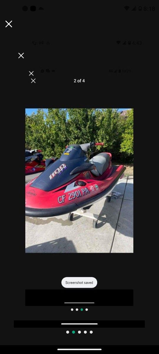 97 SEA DOO KAWASAKI STX RUNNING CHEAP RUNNING SKI 😆😆😆😆😆😆😆😆