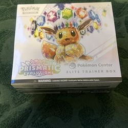 Prismatic Pokemon Center Elite Trainer Box