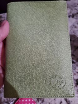 New leather passport holder & wallet