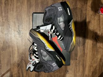 off-white Jordan five “muslin”