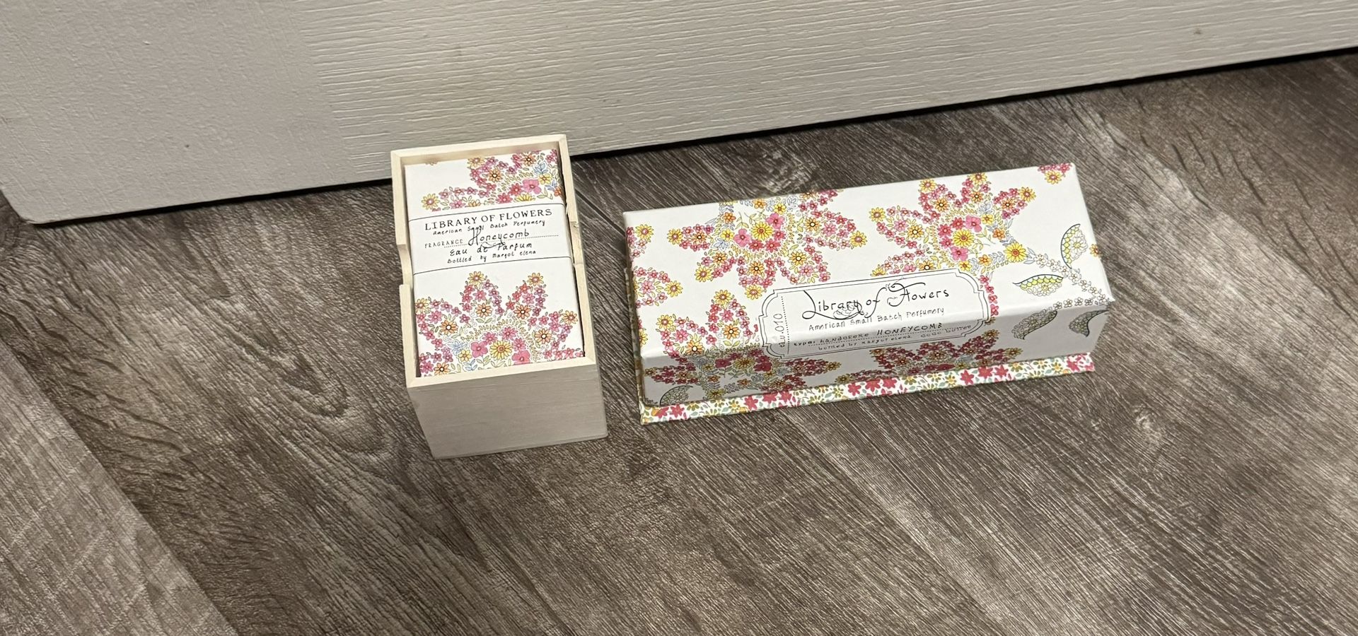New Library Of Flowers Perfume And Hand Cream 