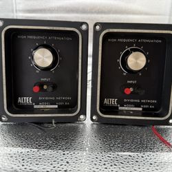 ALTEC LANSING N501-8A CROSSOVERS, ONE PAIR  SET Dividing Network High Frequency