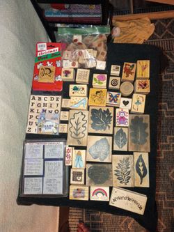 Crafting stamps and ink pads