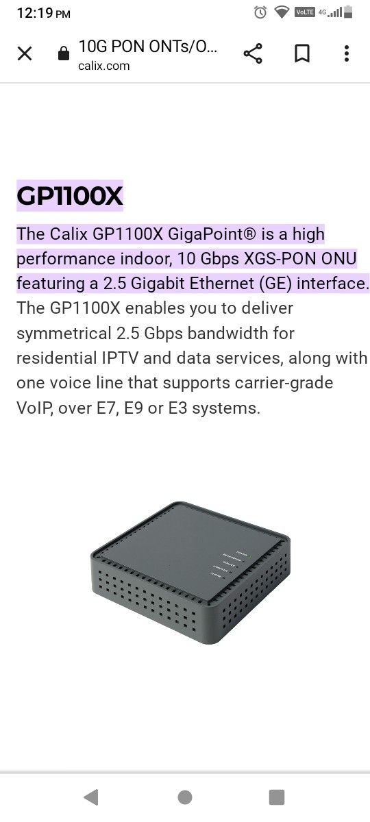 Giga point Gp1100x