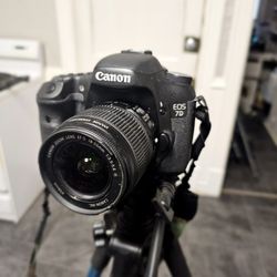 Canon 7D EOS  with Lenses