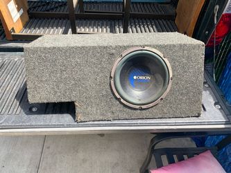 Orion sub monitor stereo amp speaker combo
