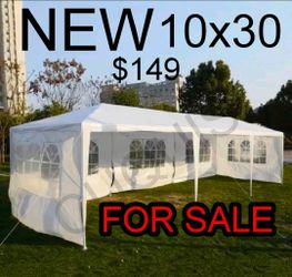 10x30 Event Canopy Tent Removable Sidewalls, Brand New, Weddings, Graduations, Partie