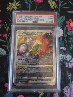 2022 pokemon SWSH BSB charizard PSA 09