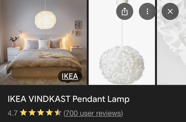 Ikea ceiling light