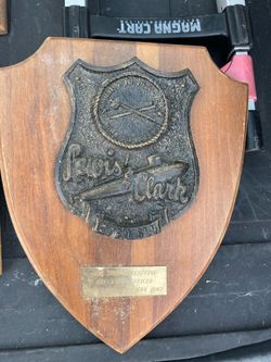 USS  Submarine Brass Plaque