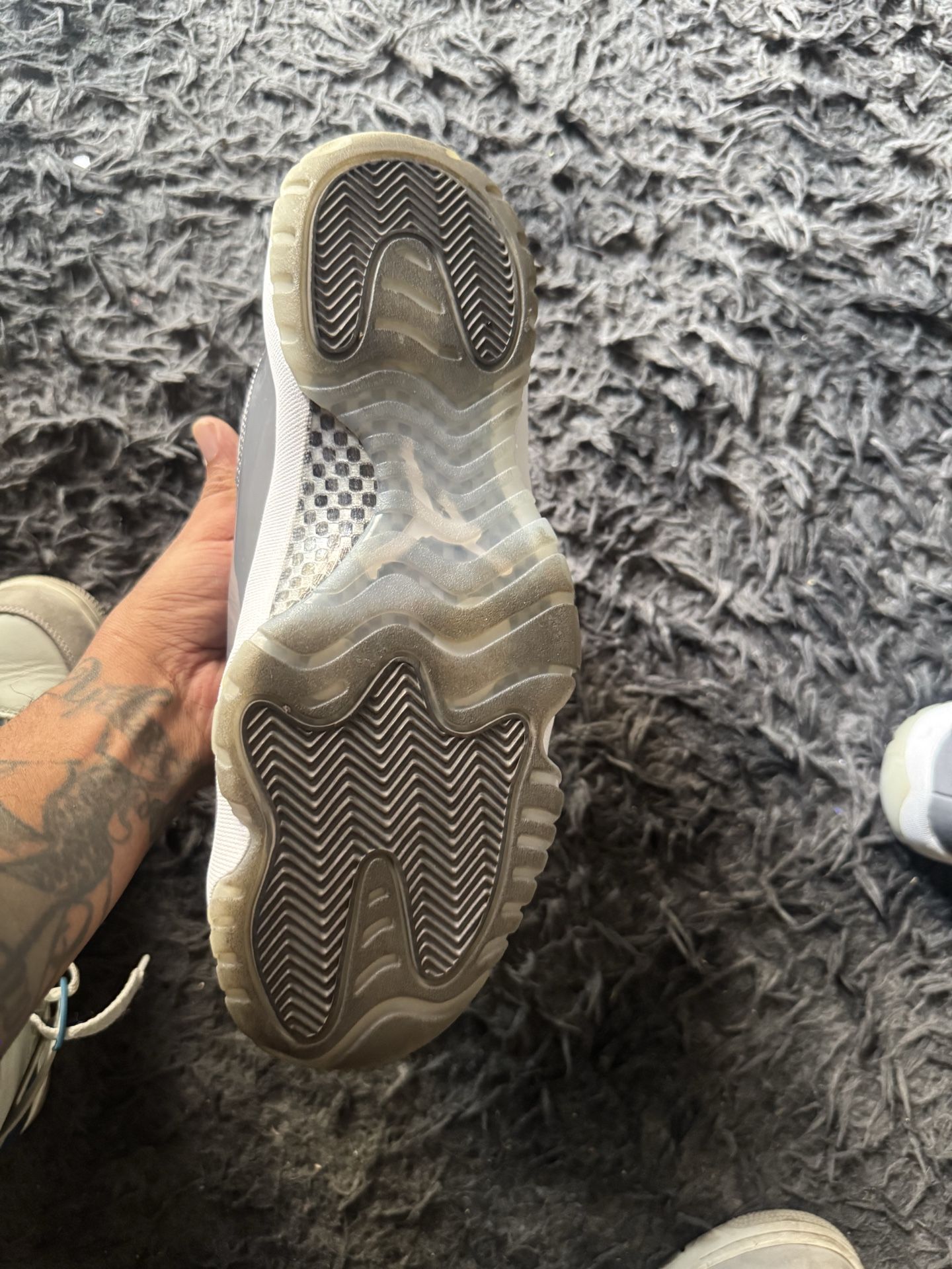 Cool grey 11s worn 2x 10.5
