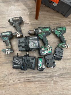 Drill, impact drivers and batteries