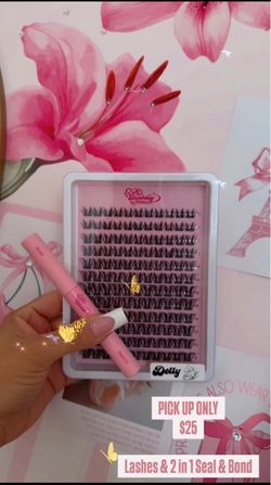 Cluster Lashes 2 in 1 bond and seal