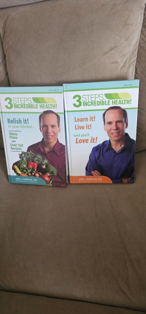2 Books By Joel Fuhrman M. D