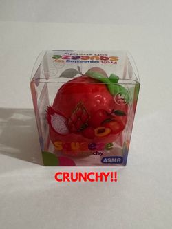 CRUNCHY strawberry squishy