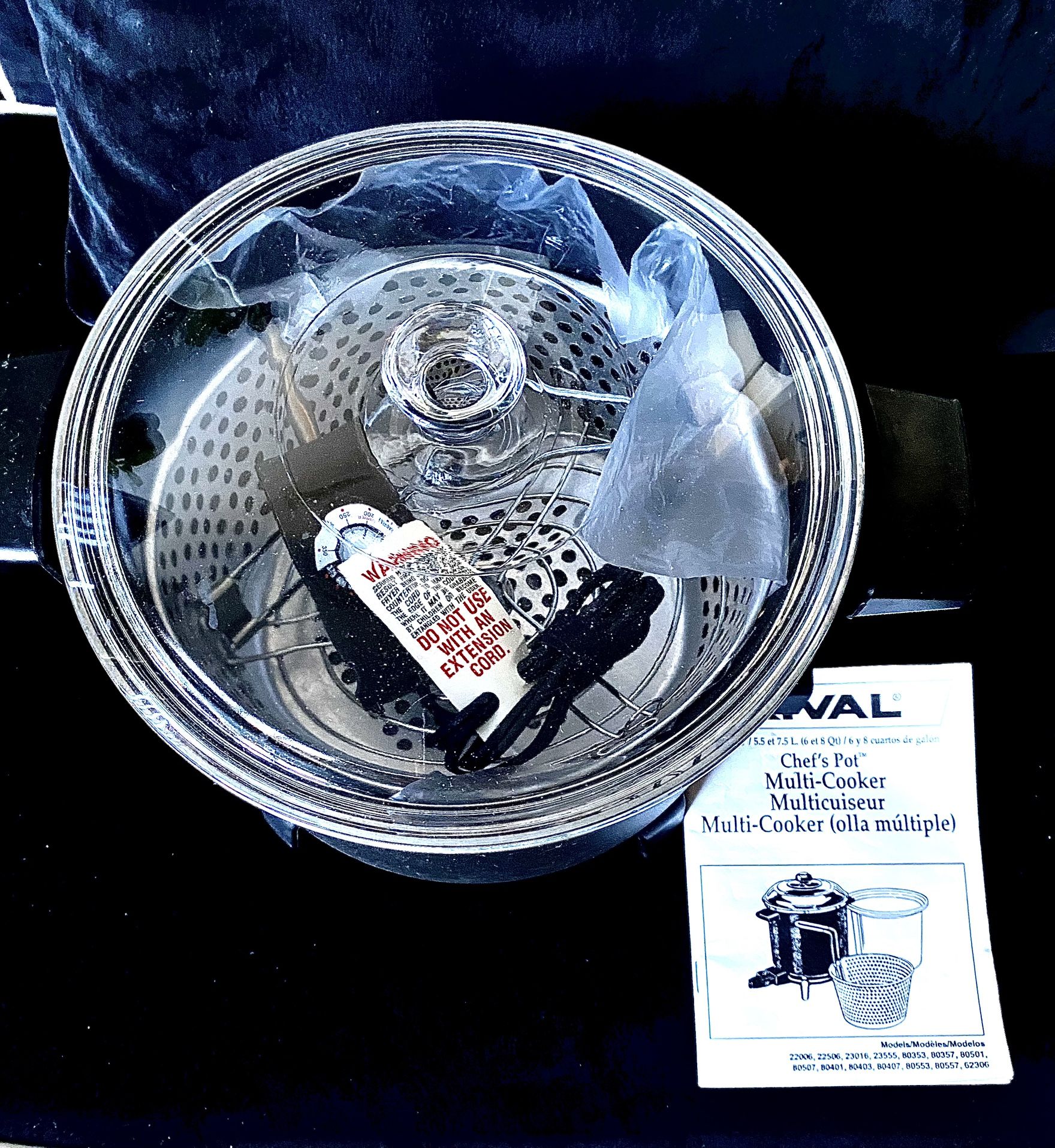 RIVAL MULTI COOKER- SLOW COOKER-DEEP FRY