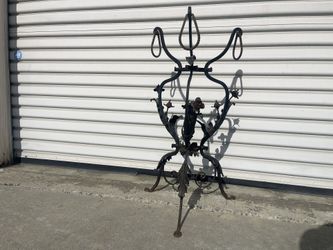 1920’s Antique Italian Wrought Iron & Copper Planter