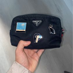 Prada Mini Clutch W Emblems