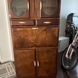 Antique English Cabinet Hoosier