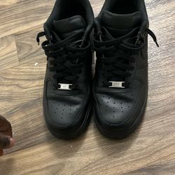 Air Force ones black