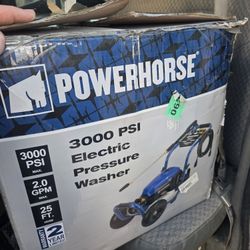 Powerhorse 3000psi 2.0 gpm electric pressure washer BRAND NEW IN THE BOX