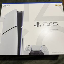 Ps5 Slim (Bundle- 3 Games Included, Steering Wheel, Pedals & Shifter)