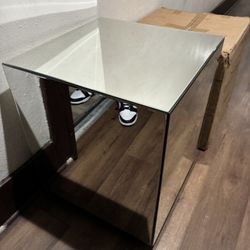Mirrored Accent Table 