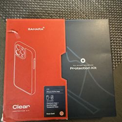 SAHARA clear protection kit, for iPhone 16 Pro max