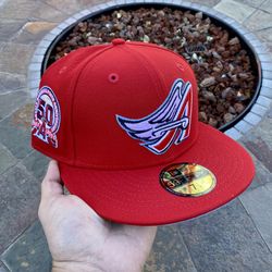 anaheim angels 50th anniversary hat