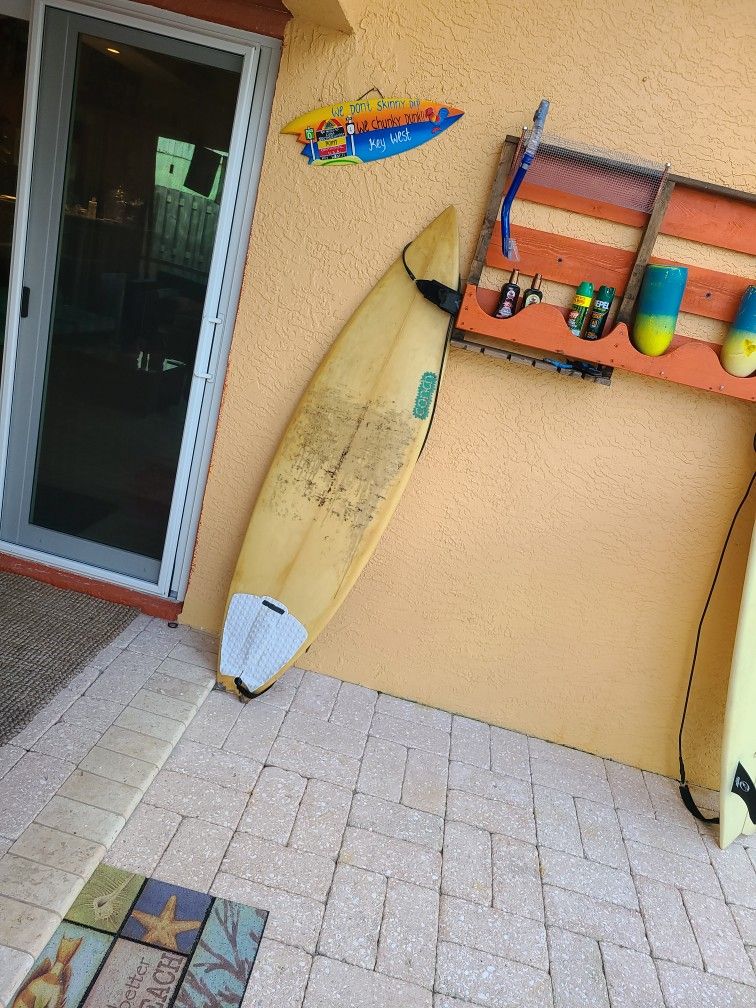 Matt Lund 6'1" Custom Surfboard In Great Shape!!