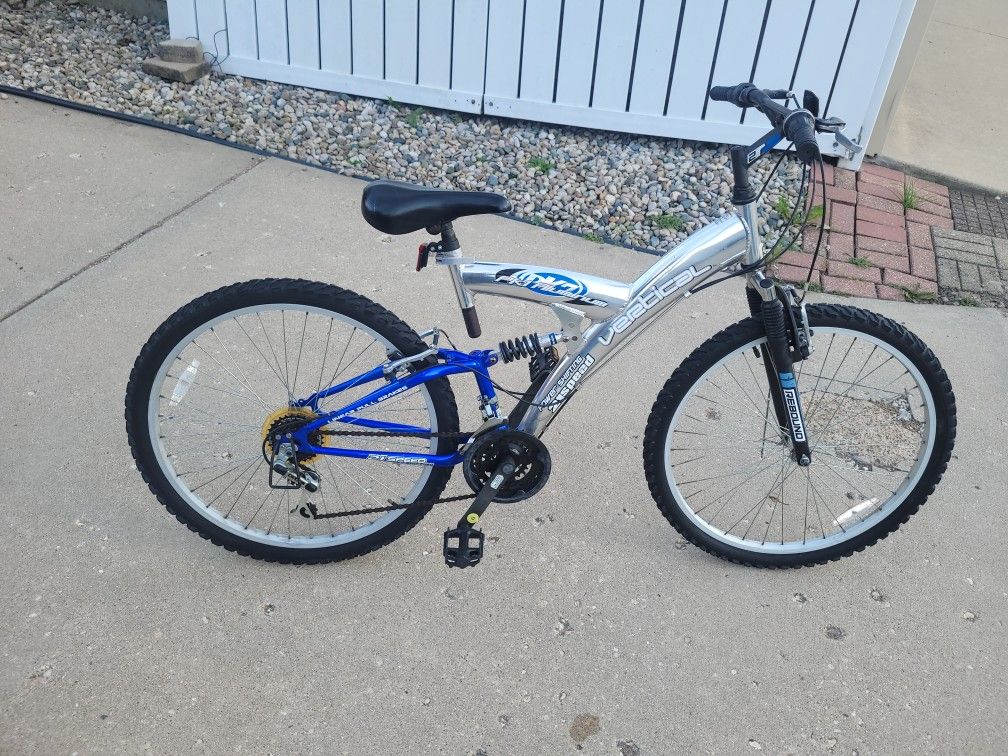 VERTICAL pk7 18-in ALUMINUM FRAME 21-SPEED Power Shifting Tuned Up And Ready To Ride