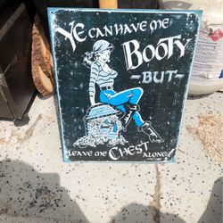 Metal Garage Tin Poster