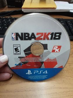 NBA 2K18 Basketball Sony PlayStation 4 PS4 Video Game