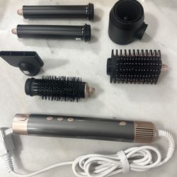 New-Hair Multi-Styler Pro 6-in-1, with 110,000 RPM High Speed & Ionic Technology Styling & Drying System with 2 Auto Wrap Curlers, for Fast Drying, Cu