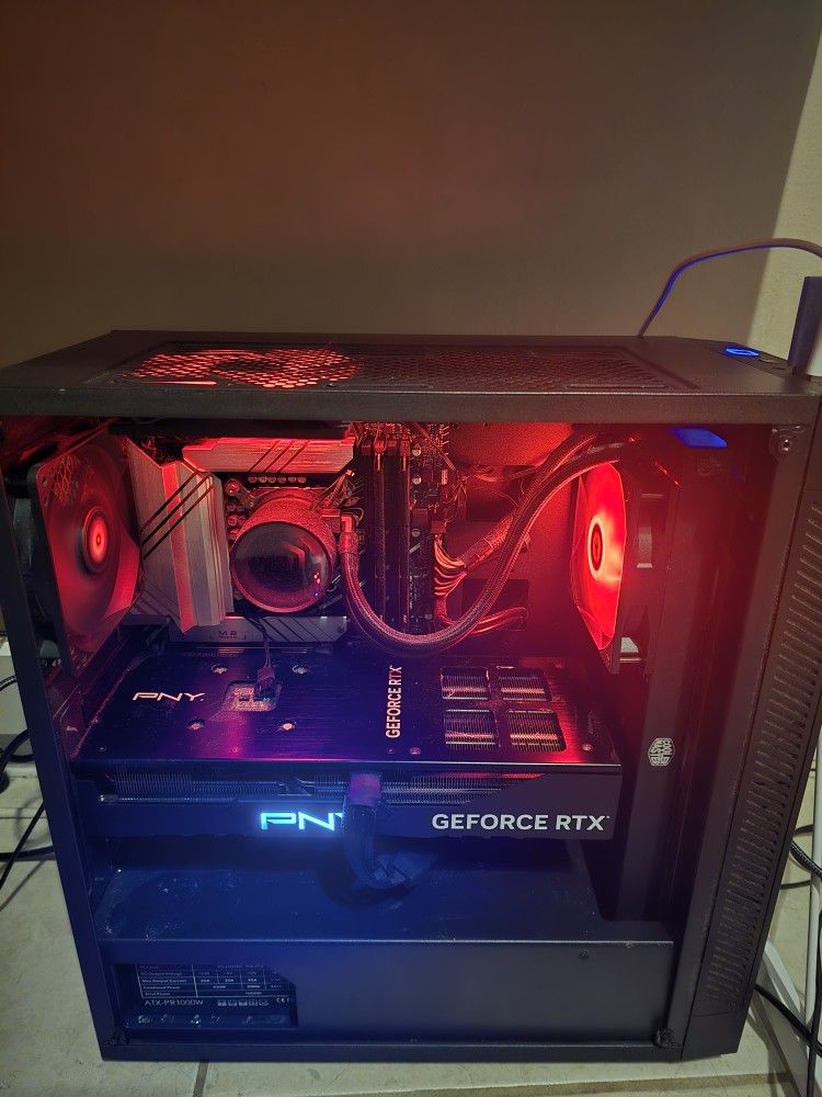 4080 Gaming Pc With Monitor